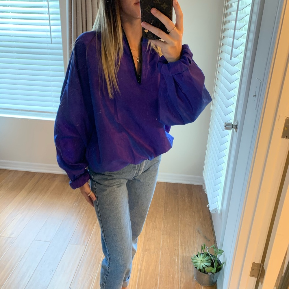 Vintage holographic hoodie Venini